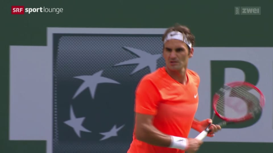 Déjà-vu für Federer bei Final-Niederlage in Indian Wells