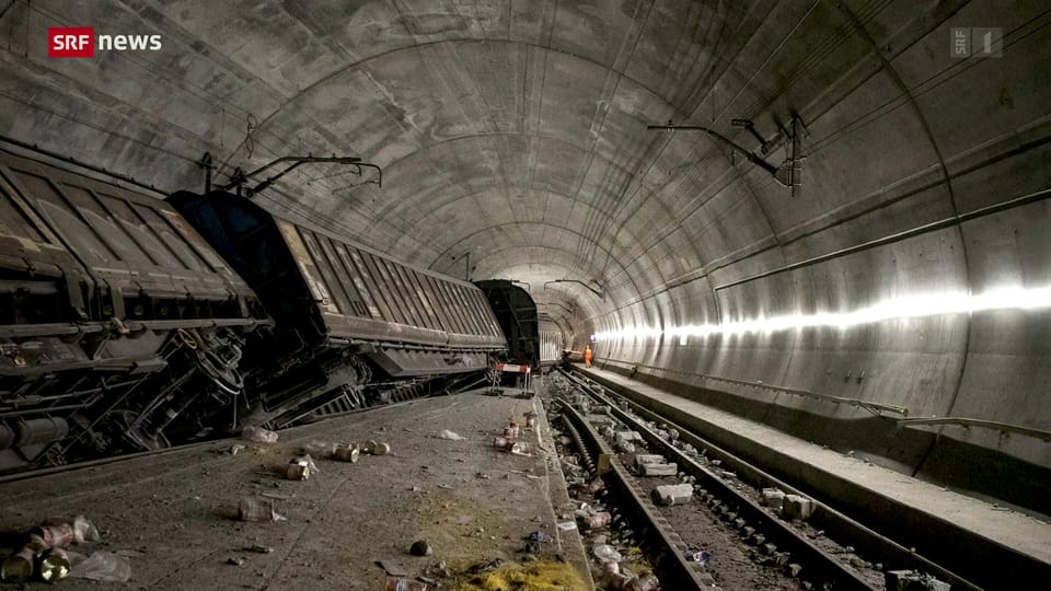 Archiv: Unfall im Gotthard-Basistunnel – wer haftet?