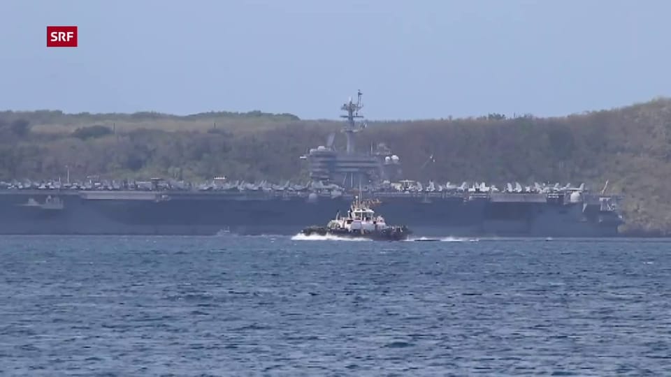 US-Flugzeugträgerbesatzung in Guam wird auf Coronavirus getestet
