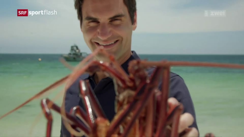 Federer erkundet das australische Outback