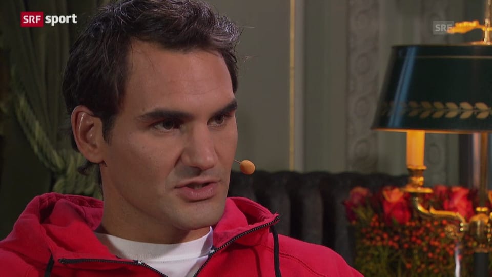 Roger Federer in der «sportlounge»