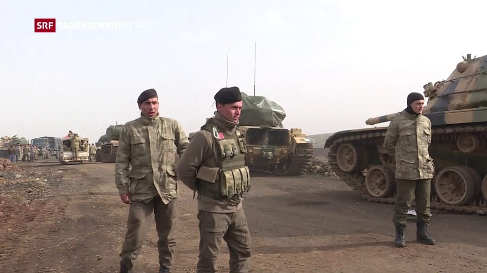 Syrische Armee stationiert Grenzposten in der Region Afrin