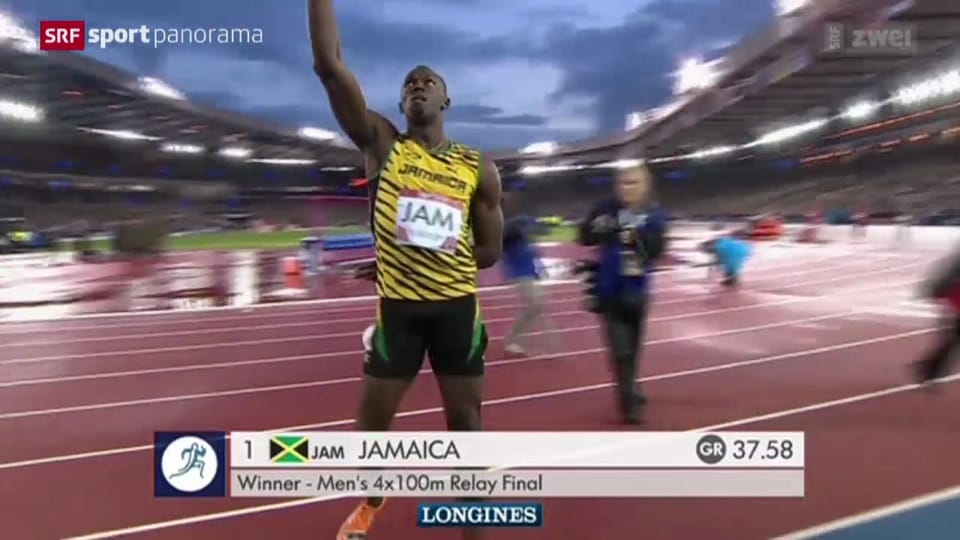 Leichtathletik: Bolt führt Jamaika zum Staffel-Sieg
