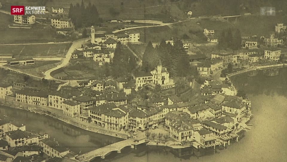 Historische Luftaufnahmen im Kantonsarchiv Nidwalden