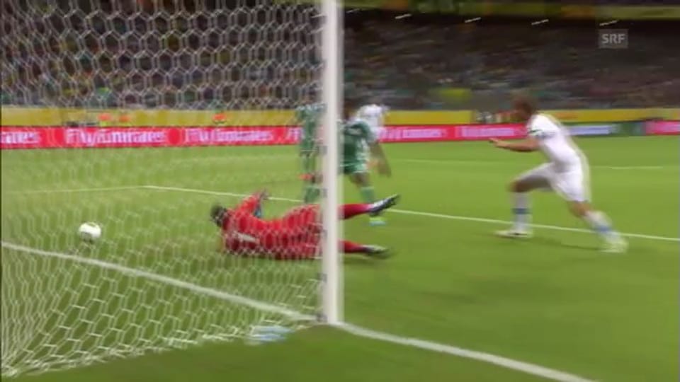 Luganos Tor am Confed-Cup gegen Nigeria