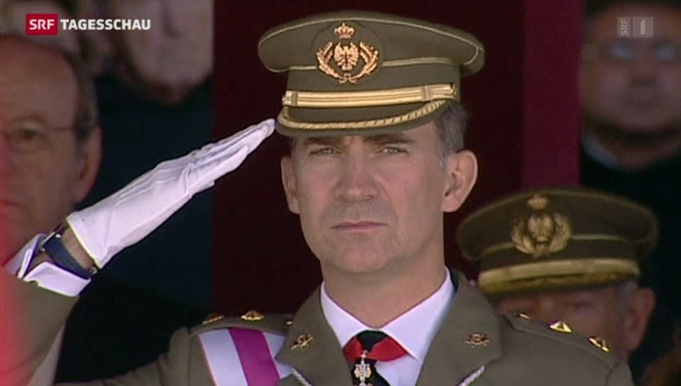 Spanien macht Weg frei für Prinz Felipe