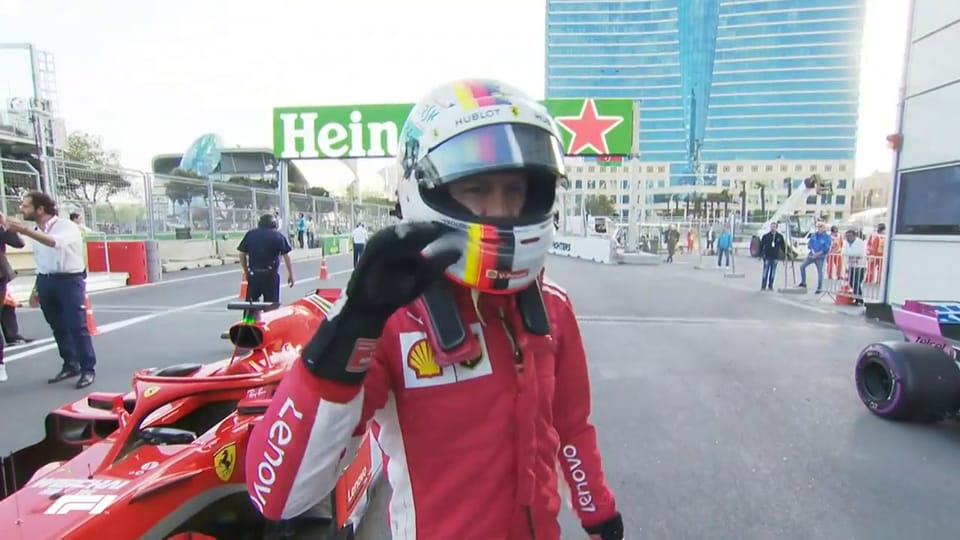 Vettel in Aserbaidschan der Schnellste
