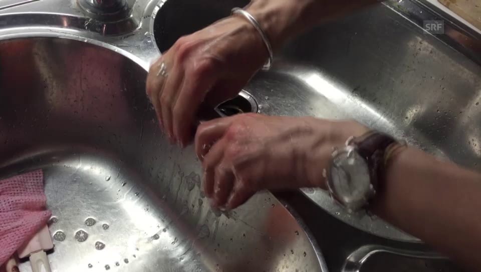 Wie Chromstahlseife gegen Zwiebelgeruch an den Fingern hilft