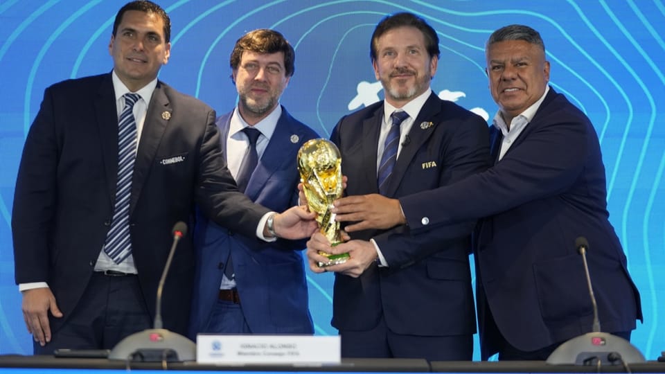 WM 2030 in Spanien, Marokko, Portugal und Südamerika (Radio SRF)