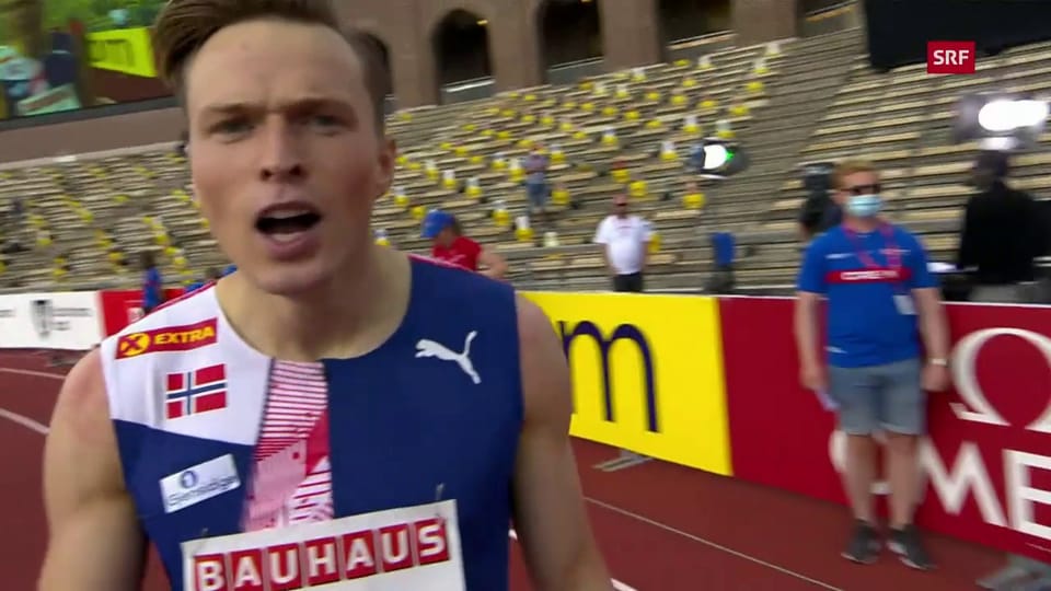 Warholm läuft Europarekord über 400 m Hürden