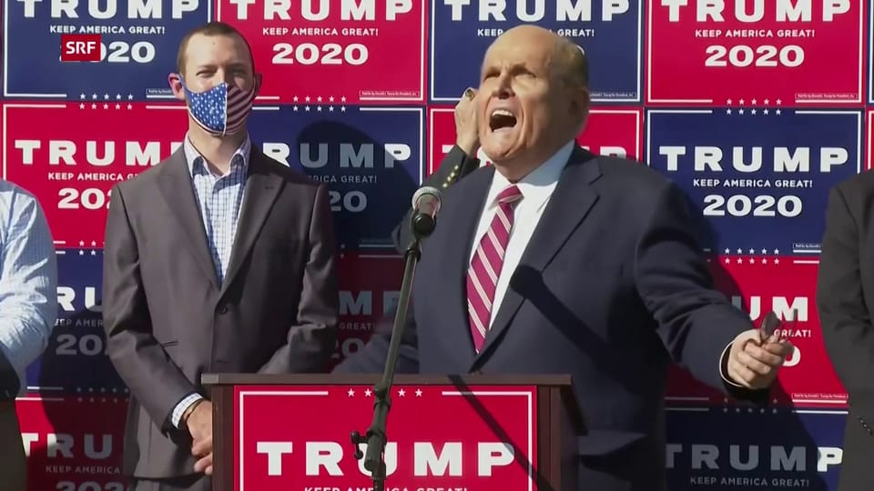 Giuliani: «Macht euch nicht lächerlich, Medien entscheiden nicht über die Wahl»