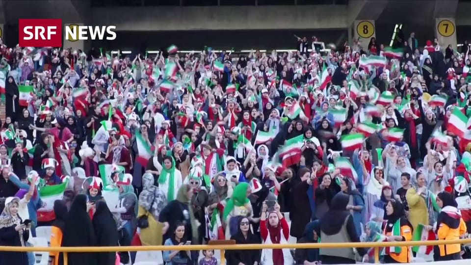 Iranische Frauen dürfen ins Stadion