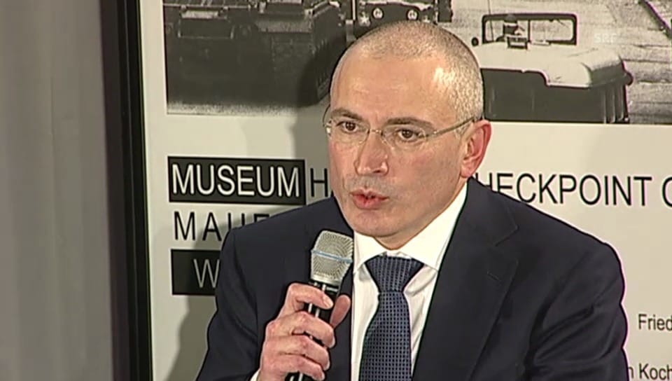 Chodorkowski zu einer Rückkehr nach Russland (englisch)