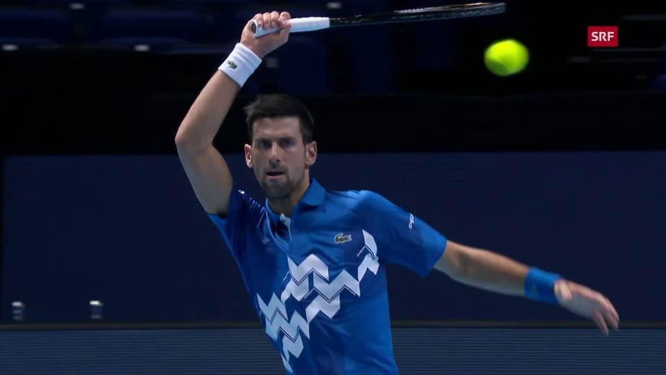 Klarer Auftaktsieg für Djokovic bei den ATP Finals
