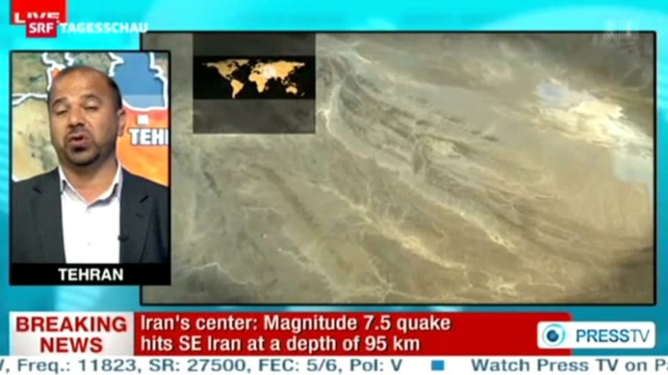 Erdbeben im Iran