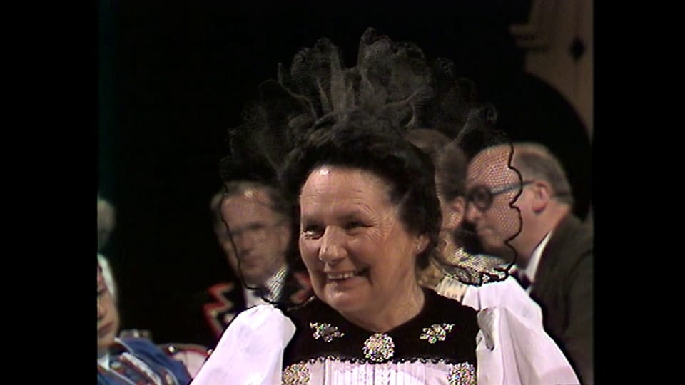 Sendung «Öisi Musig» mit Vreni Kneubühl, 1980