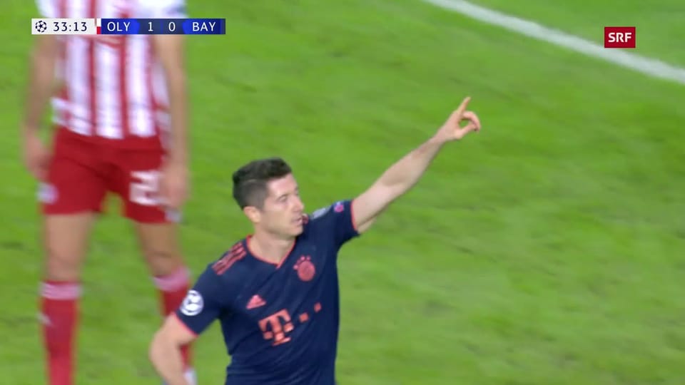 Bayern wendet das Blatt dank Lewandowski