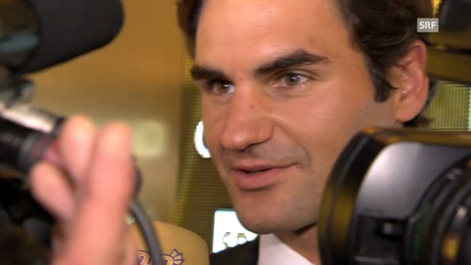 Roger Federer zeigt sich gerührt über Standing Ovation