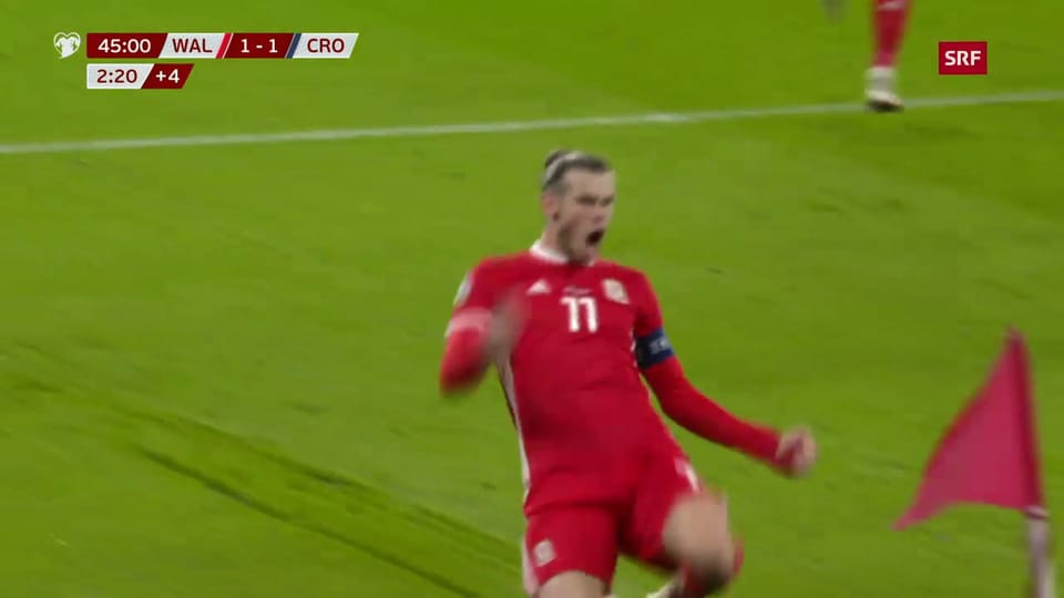 Die Tore bei Wales - Kroatien