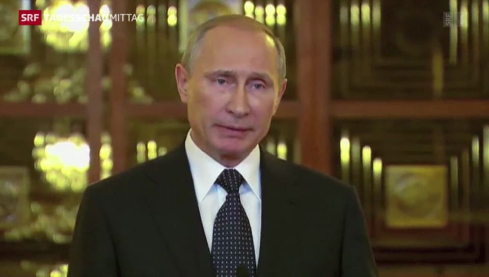 Putin empört sich über Sanktionen