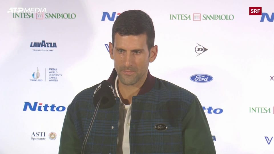 Djokovic: «Keine Zeit, sich einzuspielen» (engl.)
