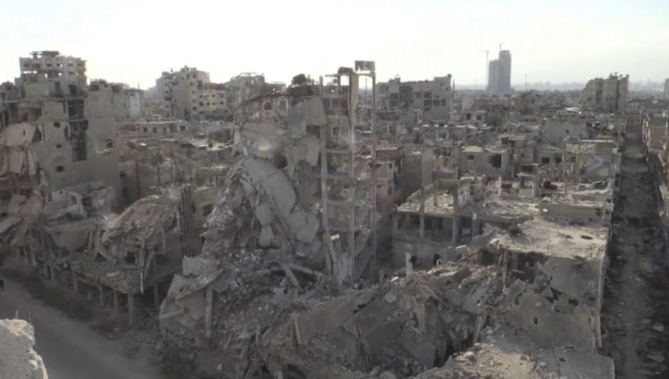 Die einstige Millionenstadt Homs ist nur noch eine Ruine