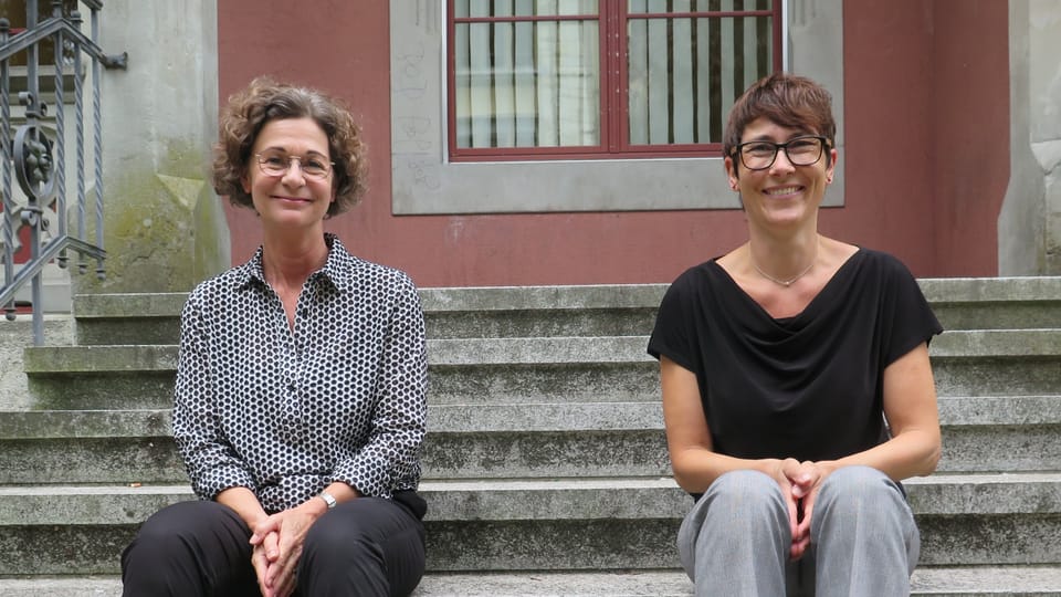 Ein Streitgespräch: FDP-Grossrätin Sabina Freiermuth (links) will die Schulpflegen abschaffen, SP-Grossrätin Colette Basler (rechts) will sie behalten