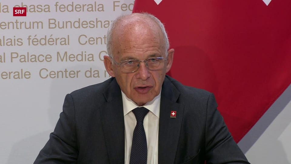 Maurer zu Juso-Initiative: «Umverteilung in der Schweiz ist genügend»