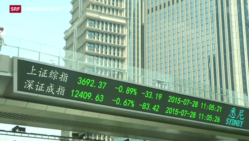 Verluste an Chinas Börsen treffen Kleinanleger