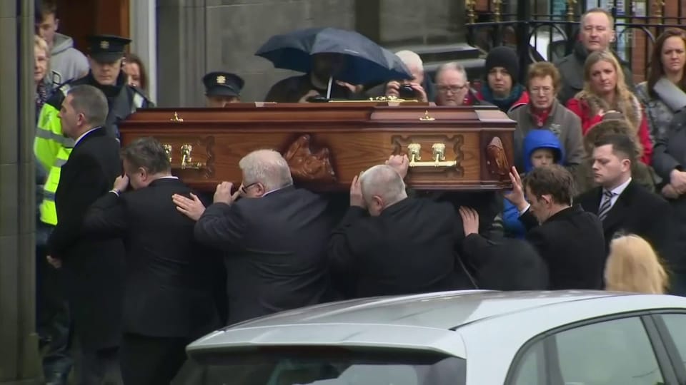 Dolores O'Riordan wurde am Sonntag öffentlich aufgebahrt