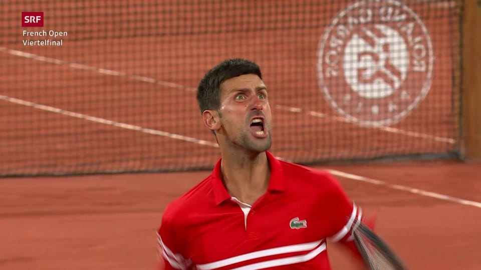 Frust oder Freude? Djokovic schreit seine Emotionen heraus