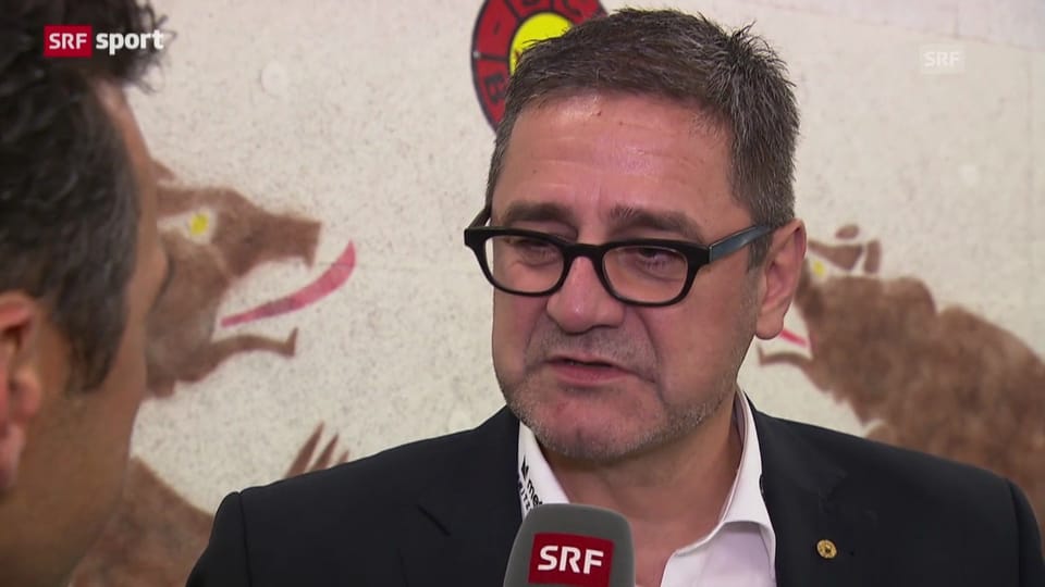 SCB-CEO Marc Lüthi stärkt Antti Törmänen den Rücken