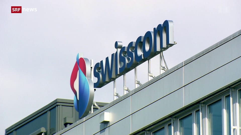 Swisscom erzielt im vergangen Jahr 12 Prozent weniger Gewinn 