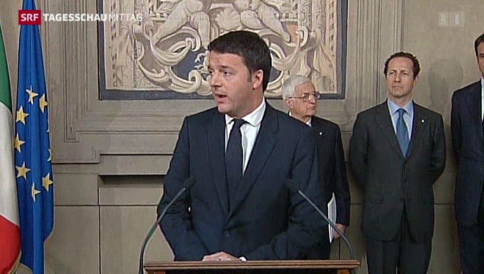 Matteo Renzi soll eine neue Regierung bilden