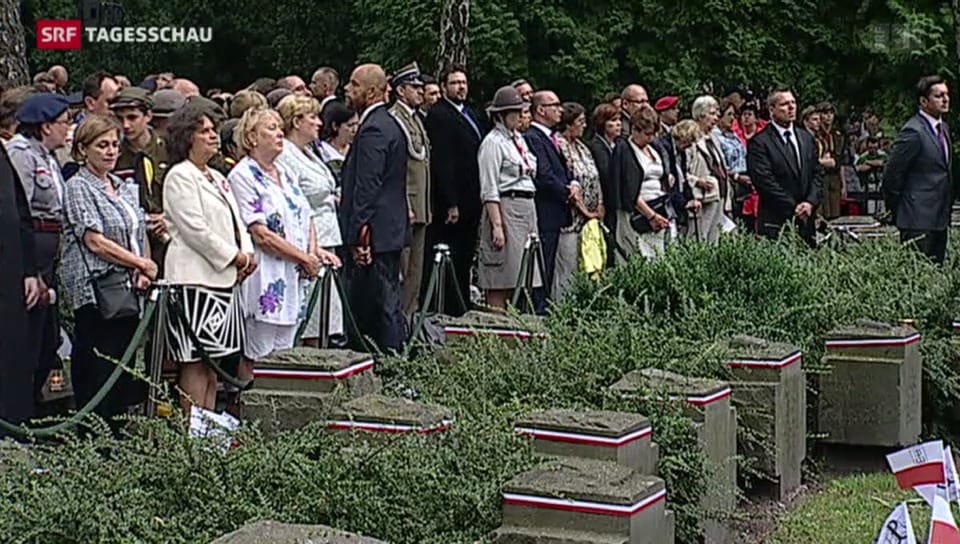 Polen gedenkt Aufstandsopfern