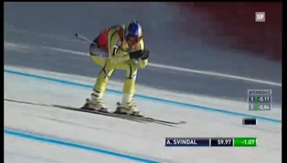 Ski: Die Fahrt von Aksel Svindal («sportlive»)