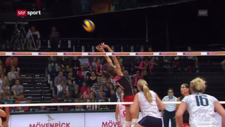 Schweizer Volleyballerinnen unterliegen Frankreich («sportpanorama»)