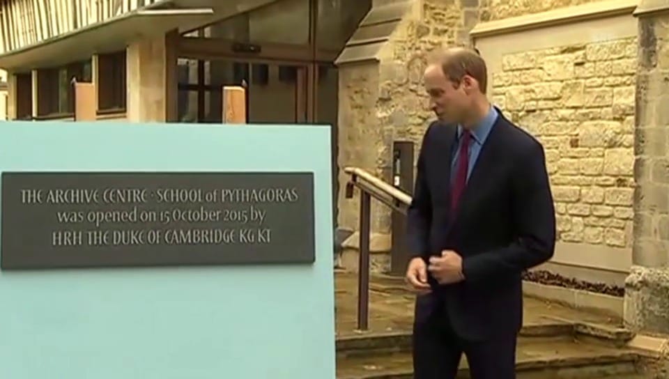 Prinz William besucht die Cambridge University (unkomm.)