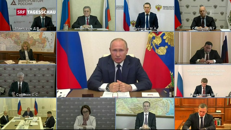 Trotz Rekord-Infektionen: Putin erklärt arbeitsfreie Zeit für beendet