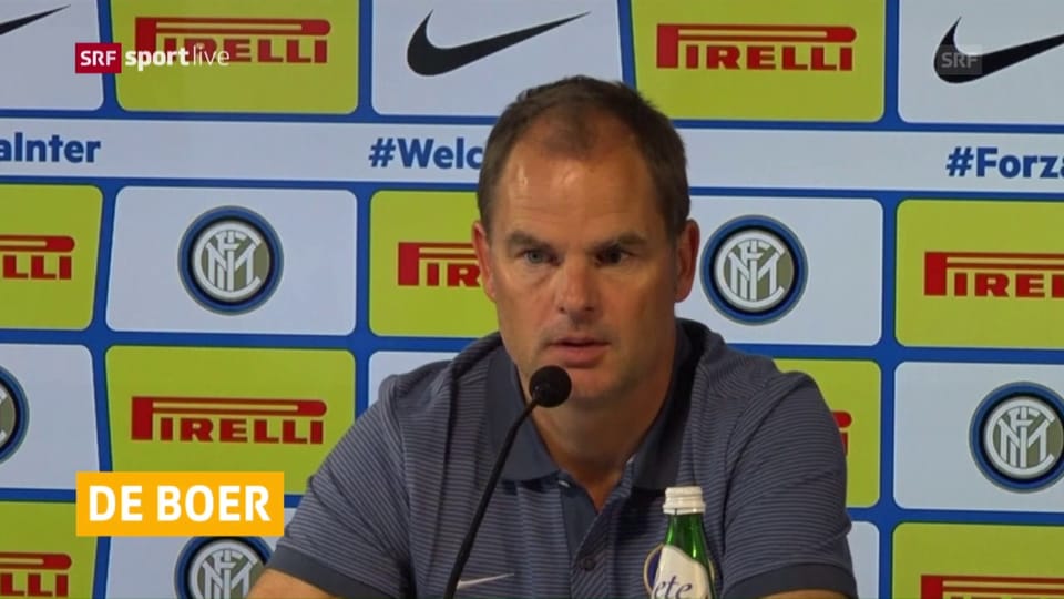 De Boer ist nicht mehr Inter-Trainer