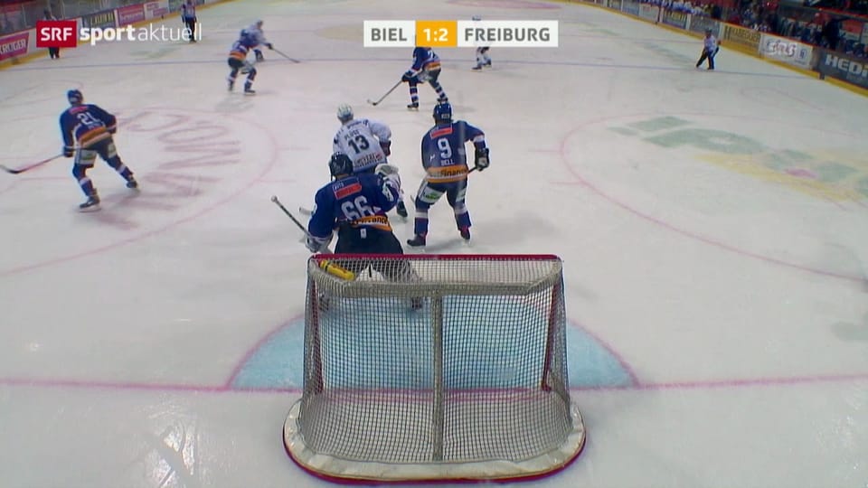 Eishockey: Biel - Freiburg