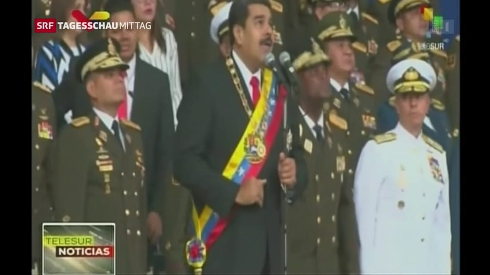 Vermeintlicher Anschlag auf Venezuelas Staatspräsidenten