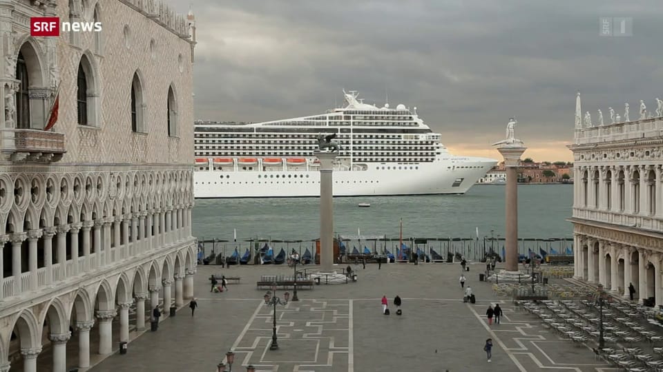Aus dem Archiv: Venedig verbannt Kreuzfahrtschiffe