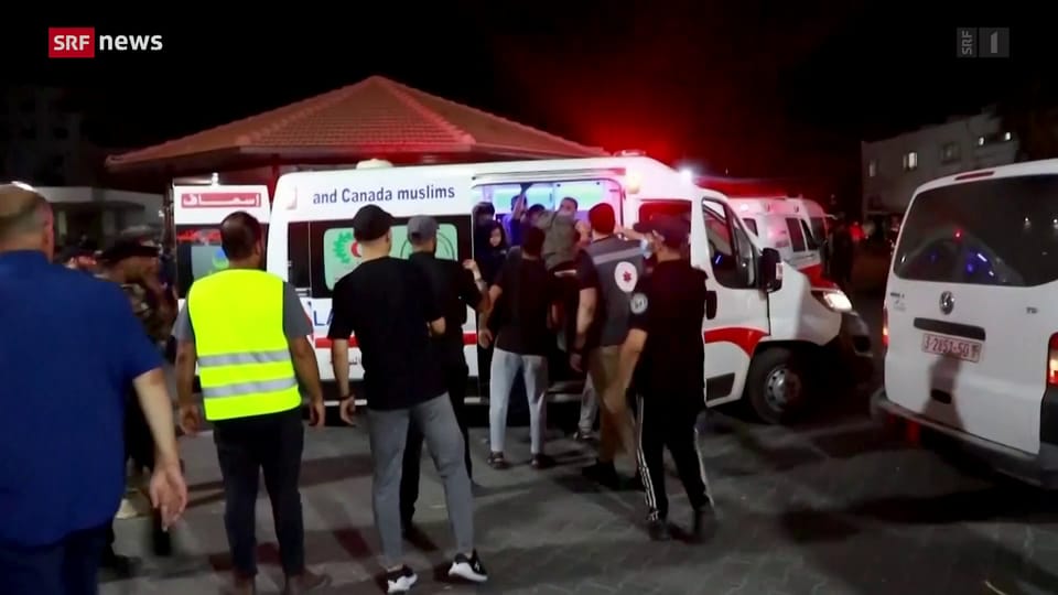 Explosion bei einem Krankenhaus in Gaza