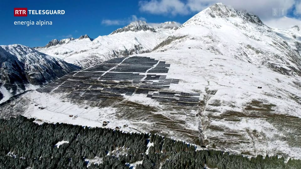 Tujetsch: Ovra solara sin il territori da skis a Sedrun