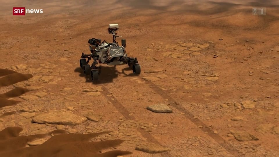 NASA-Rover Perseverance landet auf Mars