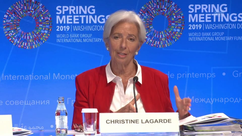 Klare Worte von IWF-Chefin Lagarde (engl.)