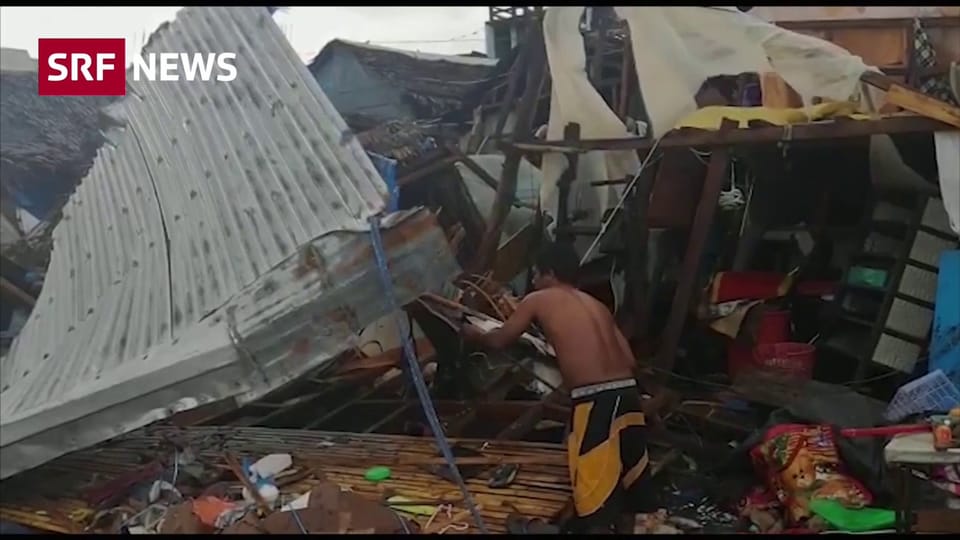 Taifun «Kammuri» richtet schwere Schäden an