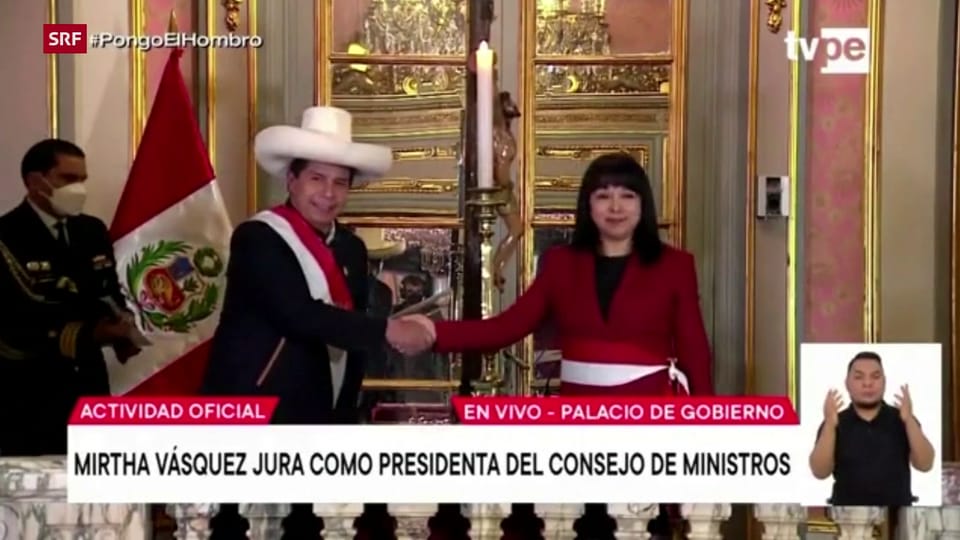 Mirtha Vázquez als neue Kabinettschefin vereidigt