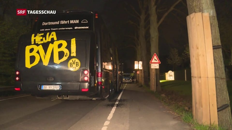 Anschlag auf Team in Dortmund